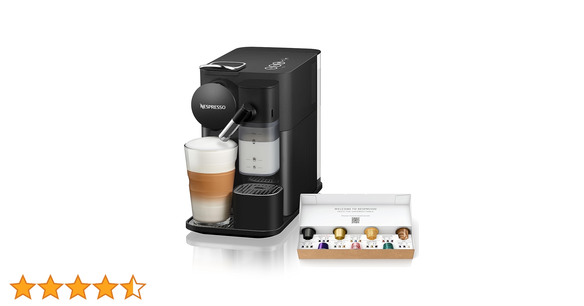 コーヒーメーカー・エスプレッソマシン Nespresso Lattissima One F121-BK-W 61zYYCmo3JL._UF350,350_QL80_.jpg